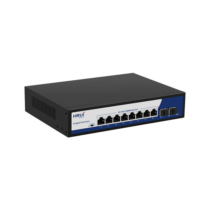 سوئیچPOE هشت پورت HRUI مدل HR900-AFG-82NS - تصویر 3